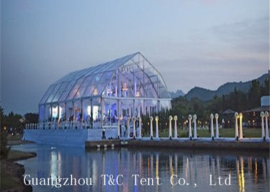 대중음식점 또는 정원 20x40 당 천막, 공간 투명한 PVC 지붕을 가진 옥외 사건 천막