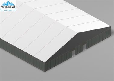 임시 옥외 전시회 창고 모양 백색 지붕 덮개를 위한 30X100M 거대한 천막