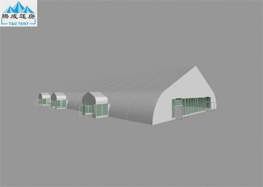 30x60M 알루미늄 합금 고강도 백색 지붕 UV 저항하는 천막, 외부 공기에 의하여 조절되는 천막