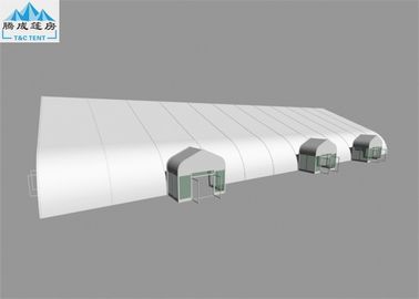 30x60M 알루미늄 합금 고강도 백색 지붕 UV 저항하는 천막, 외부 공기에 의하여 조절되는 천막