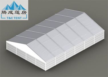 20x30m Snowproof 축하를 위한 명확한/샌드위치 벽을 가진 방연제 백색 PVC 알루미늄 합금 천막